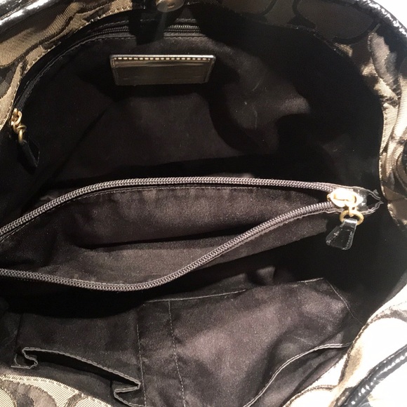 Coach poppy black with gold trim CC’s - Picture 5 of 6